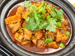 臭豆腐肥肠鸡煲-谢记上海大排档(长寿路店)