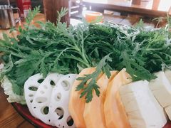 蔬菜拼盘-东镇老火锅(长春路首店)