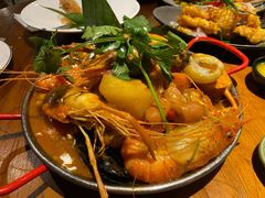 手抓海鲜黄咖喱味-仓库南洋海鲜小排档(柳河路店)