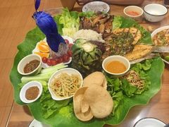 -沐毫傣泐云南菜孔雀宴•手抓饭傣味烧烤(曼听公园店)