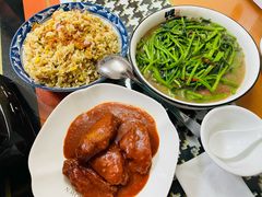 虾酱空心菜-金莲饭店·东南亚广东特色风味