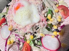 温泉蛋蟹肉色拉-炙柒Sekinana·精致日料(合生汇店)