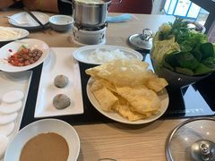 -不老仙金汤虾丸火锅