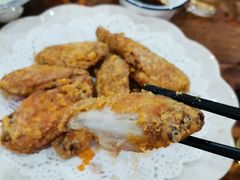 咸蛋黄焗鸡翼-南记食粥坊·宵夜大排档(莲花总店)