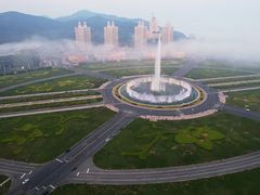-大连星海广场音乐喷泉
