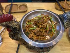 秦巴笋子鸡两吃-小六汤包砂煲菜(文景路店)
