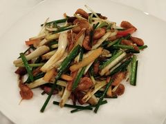 荞菜烧肉炒虾仔-广州酒家(文昌总店)