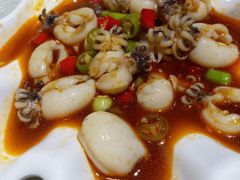 -东来菜馆•手抓海鲜家常菜•海鲜锅贴(鸽子窝店)