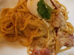 培根奶油蘑菇意面-The Rug Cafe(王府中环店)