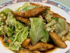 馕炒莲花白-撒拉花儿·新疆菜·清真(太阳宫店)