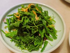 香酥虾皮丝瓜尖-小吊梨汤·北京菜·烤鸭(白石桥南店)