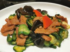 小脆瓜炒雪花猪肉-闽和南(深圳万象城店)