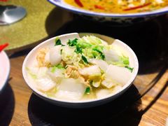 腐皮青菜-老头儿油爆虾(胜利河美食街店)