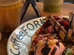 水果冰淇淋松饼-旧雨咖啡·CoffeeFORU(黄村奥体店)