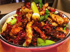 宫爆板筋-山石榴·贵州菜(丰盛里店)