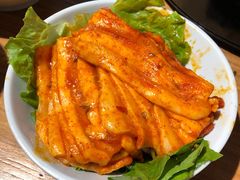招牌黑猪五花肉-么肆烤肉(汉街形象店)