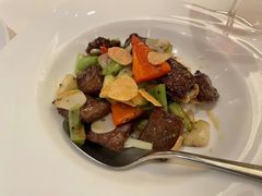 葱爆日式牛柳粒-利苑酒家(合景国际金融广场店)