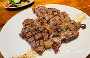 Charcoal-Grilled Angus 200-Day Ribeye Steak