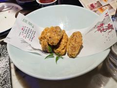 蛋黄鸡翅-绿茶餐厅(松江万达店)