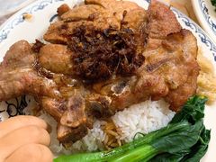 葱油猪扒饭-渔记茶餐厅(渔村店)