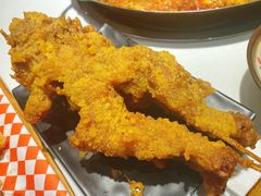 蛋黄牛蛙-老天桥蛙炉火锅(姑苏总店)