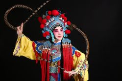 -胭脂猫京剧摄影