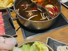 圆生菜白萝卜双拼-呷哺呷哺 黄金牧场 (新中关购物中心店)