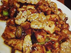 酱爆桃仁鸡丁-又一福烤鸭·北京菜(东四店)