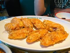 蛋黄鸡翅-新白鹿餐厅(松江开元地中海店)