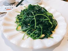 蒜蓉炒番薯叶-强记海鲜·大排档(蛇口新街店)
