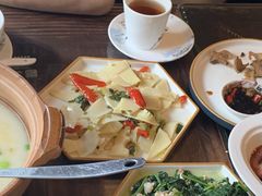 碧绿酸菜炒笋衣-堂宴·老厦门私房菜(1988仙岳总店)