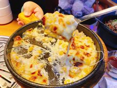 香蕉玉米奶酪-老炉家木炭烤肉(长江国际店)
