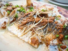 咸泥虾蒸鲚鱼-腰记饭店(龙源路店)