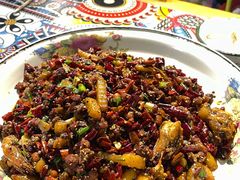 辣子肥肠虾鸡-山城小聚(大学城店)
