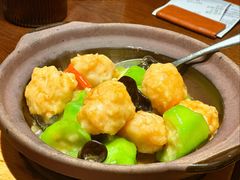 海南丝瓜啫手打虾滑-桃桃厨房(公明店)