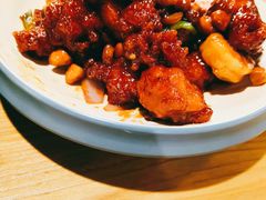 椒香虾仁爆鸡球-陈傻子餐厅(世纪都会店)