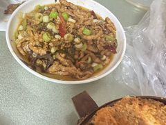 鱼香肉丝-人和水上飘(第一家店)
