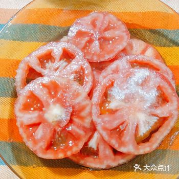 阿紫不会做菜之糖霜番茄