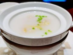 米汤鲍鱼配鲜虾-杭州滨江银泰喜来登·采悦轩中餐厅