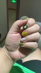 -孔雀手美甲美睫护理