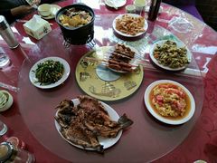 -北京龙庆四季香农家饭庄·灶台鱼·碳烤虹鳟鱼(龙庆峡店)