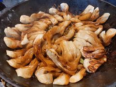 排骨豆角卷子-华盛园卷子王农家菜水库鱼