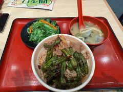 香辣四季豆牛丼-食其家·牛丼咖喱(苏州永旺店)