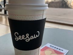 暖姜燕麦拿铁-Seesaw Coffee(朝阳大悦城店)