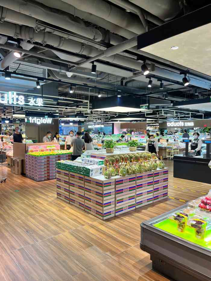 菜鲜果美(太阳宫店)-"[薄荷]环境:太阳宫广场里新开的超市,.