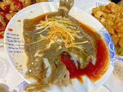 清蒸小多宝鱼-北戴河庆山饭店·海鲜砂锅粥(北戴河黑石路店)