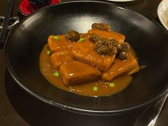 羊肚菌烧自制豆腐-广州文华东方酒店·江-由辉师傅主理