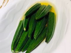 鸡汁秋葵-狮王府淮扬菜(新街口友谊店)