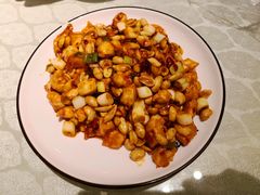 宫保鸡丁-华盛园卷子王农家菜水库鱼