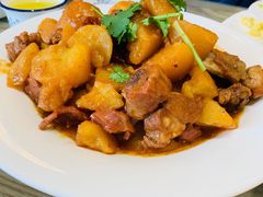 排骨鸡胗炖土豆-哈尔滨春饼(朝山街店)